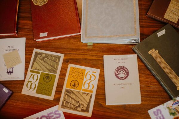 several pieces of memorabilia on a table