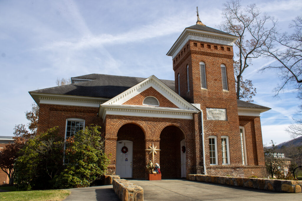 Chapel during winter