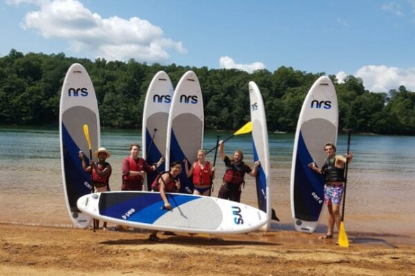 Paddleboarders