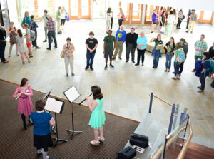 Undergraduate Research Day Crowd